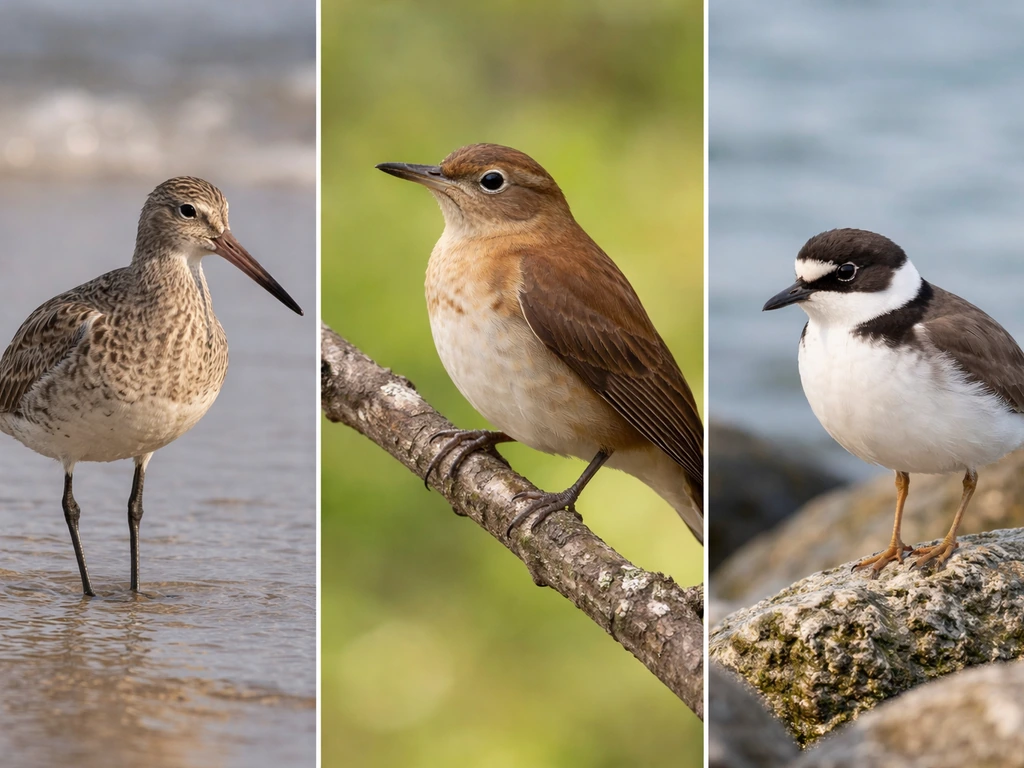 Three clearly different birds shown side-by-side for identifying the meaning of “iwi bird”.